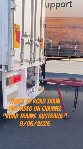 Truck to Road Train-Full video on “Road trains Australia” Channel