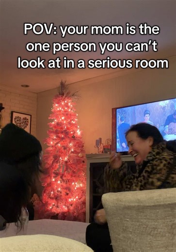 We will BUST out laughing I can’t with her she’s too funny. And yes our tree is still up bc it’s pink 💁🏻‍♀️ #fyp
