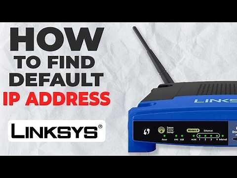 How to Find Your Wireless Router IP Address | Linksys