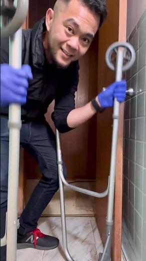 Walker is too Wide? Try this OT hack to git your walker through doors. #occupationaltherapy #walker
