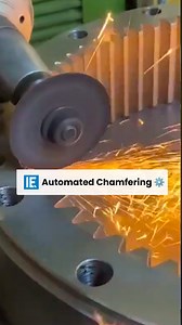 Chamfering is a machining process that involves beveling the edges of a workpiece to eliminate sharp corners, often for safety, aesthetics, or to prepare for further machining operations. This technique, typically performed with a chamfer tool, creates a symmetrical sloping edge and can be applied to a variety of materials like metal, wood, or plastic. | Interesting Engineering