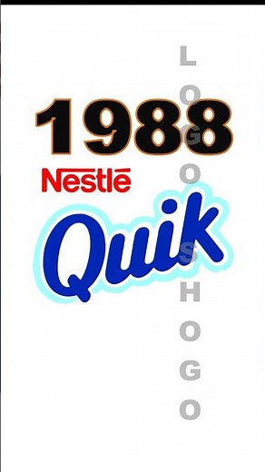 Nesquick Logo Evolution #nestle #nesquik #drink