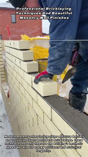 Professional Bricklaying Techniques And Beautiful Masonry Wall Finishes