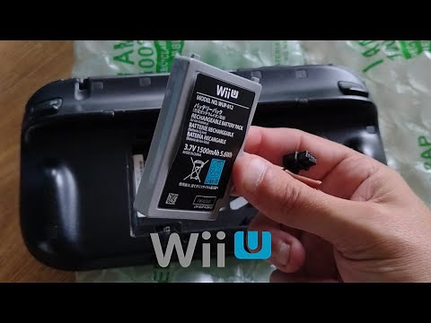 Replacing A Wii U GamePad Battery. It's Easy. Dead Or Bulging Battery Replacement.