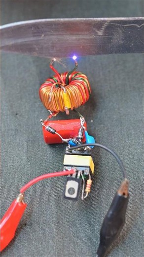 3.7V to High Voltage Circuit Making | Powerful DIY Project #shorts #circuit #trending