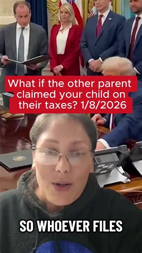 Did the other parent file their taxes first & claim your child even though you're the custodial pare