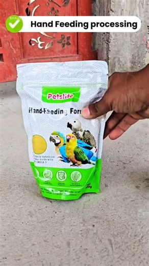 Hand feeding processing