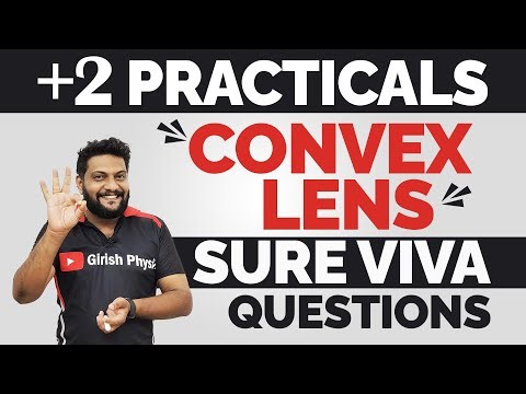 Plus Two | Practical Lab | Physics | Convex Lens | Sure VIVA Questions | #vivaquestions #practical