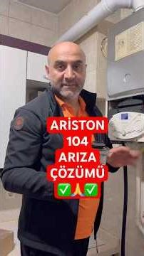 Ariston boiler 104 fault solution #fatihbank ☎️0542 764 0 178 #boilerservice #fault