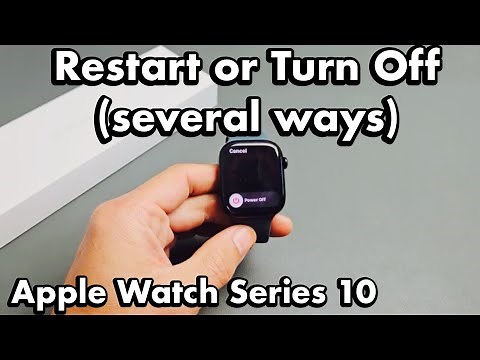 Apple Watch 10: How to Restart or Turn Off (several ways)