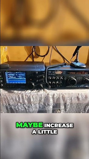 Ham Radio Showdown: Icom IC-7800 vs. Yaesu FT-1000D - Which Sounds Best? #shorts #hamradio #vintage