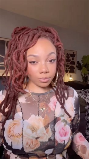 Easy and Quick DIY Loc Curls ❤️ #locstyles #curlylocs #loctutorial