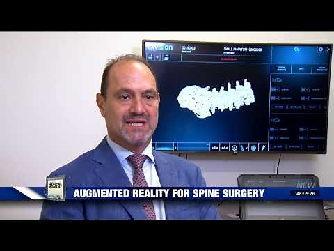 Dr. Frank Phillips explains Augmented Reality spine surgery