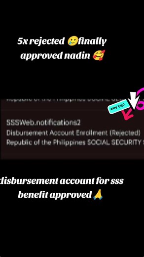 sss disbursement approved #sssdisbursementaccount #approveddisbursement #sssmaternitybenefit #fypシ゚ #sssapproved