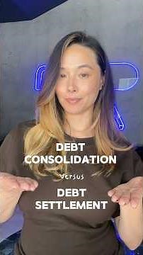 Debt consolidation vs. debt settlement: do you know the difference?