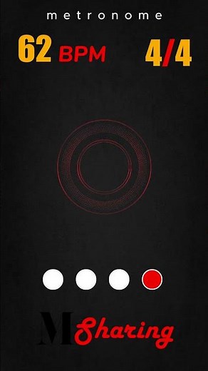 62 BPM Short - Metronome