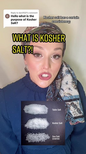 Chaya Sarah (@chayasarah0) - What is Kosher Salt? Explained