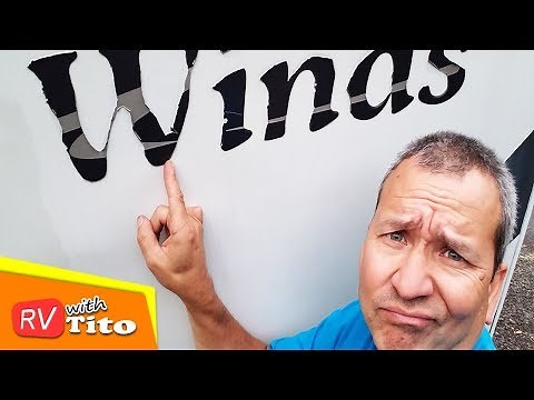 How to REMOVE UGLY DECALS From Your RV