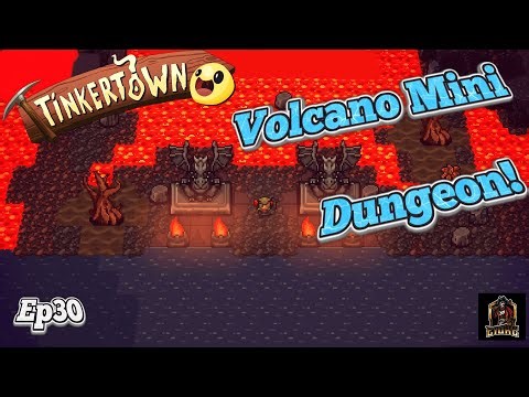 Finding The Lava Dungeon Key Mold! | Tinkertown 2.0 Ep30