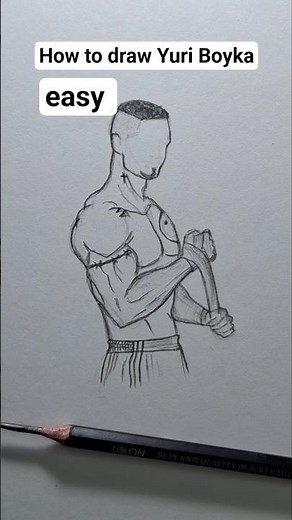 How to draw Yuri Boyka | drawing tutorial #drawing