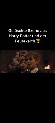 Gelöschte Szene aus Harry Potter und der Feuerkelch
