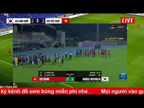🔴Trực Tiếp || U23 Việt Nam vs U23 Hàn Quốc | 22h00 - 23/1 U23 châu Á ||Simulation Video Games