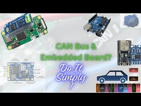 CAN Bus Tutorial Part1 #raspberrypi #arduino #esp32