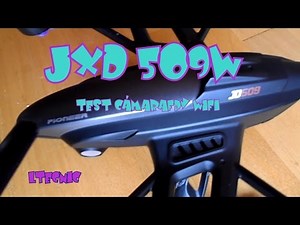 JXD 509W, QuadCopter, test FPV camera wifi