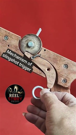 Mechanical slingshot trigger instant release ⚙️ #creatorsearchinsights #mechanism #slingshot