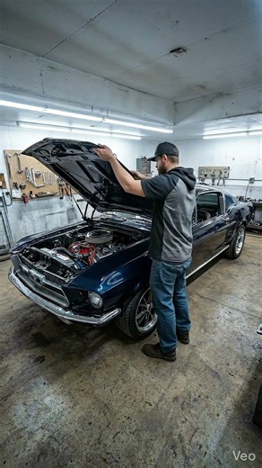 From Rust to Glory — 1968 Mustang Restoration #beforeandafter #automobile #restoration #satisfying