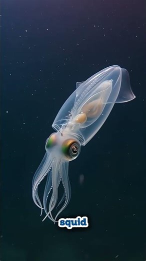 Kenapa Glass Squid Hampir Transparan? Fakta Cumi Kaca dari Laut Dalam