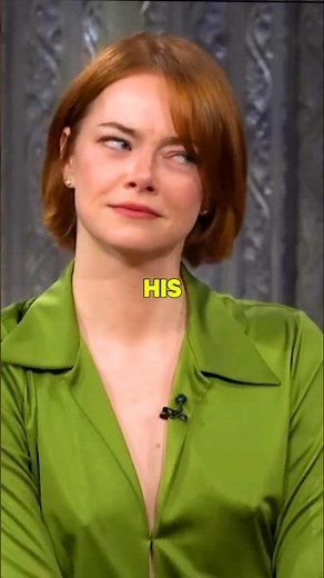 Emma Stone's Shower Story Got Weird Fast 😭😂