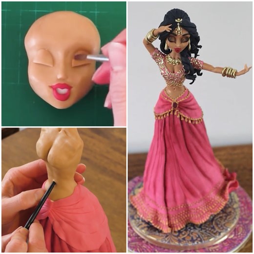 607K views · 13K reactions | Bollywood dancer doll cake | MetDaan Cakes | Facebook