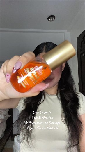 When you start using this, there’s no going back 🤍✨ #NewSerumHairOil #HairOil #Hair #HairTok #fyp