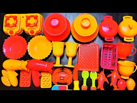 3:41 Minutes Satisfying With Unboxing Hello Kitty Kitchen Set | Unboxing Mini kitchen Set etc...