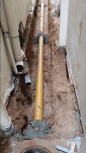 Drainage Pipe Fitting in ! 🔧💧 #shorts