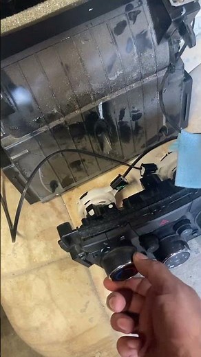 Chevy trax & sonic AC cable control position and temperature adjustment demo out of the car. #hvac