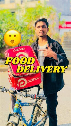 Food Delivery Life 😮 #minivlog #foodchallenge #vlog #shortvideo #funny