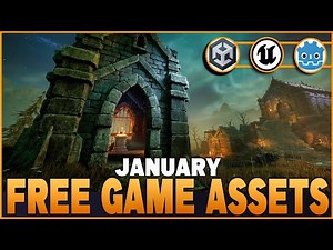 FAB Free Asset Giveaway - January 2026 - Unreal | Unity | Godot | More