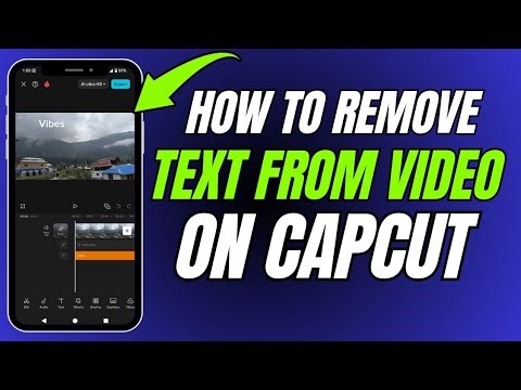 How to Remove Text From a Video in CapCut