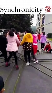 5.9M views · 281K reactions | They really are synchronicity superstars 朗 Such great collaboration from all the performers (including the stick movers!). This must have given them a wonderful sense of achievement  #rhythm #synchronicity #physed #physicaleducation #play #coordination #teamwork #collaboration | Physical Education, fundamental movement skills and holistic health | Facebook