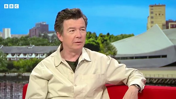 'And you've still got that great hair' Singer Rick Astley spoke to Sally & Jon on #BBCBreakfast about still performing nearly 40 years on https://www.bbc.co.uk/news/topics/cg2gmrxlde0t | BBC Breakfast