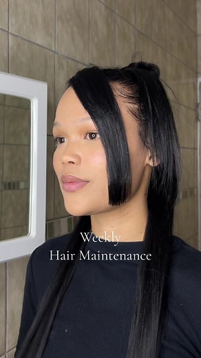 Hi British Vougue🤍 @Demi Jade #beginnerfriendly #halfuphalfdown #hairtransformation #washday