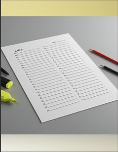 Liste PDF à remplir, modèle de liste de contrôle imprimable, organisateur de tâches quotidiennes, insertion d'agenda numérique, téléchargement immédiat. - Etsy France