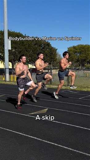 Marine vs Bodybuilder vs sprinter #fyp #shorts #fitness #speed #gym