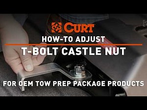 How To Adjust OEM Puck System Castle Nut For The Perfect Towing Setup | CURT