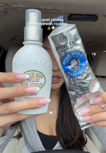 Midday Car Refresh: L'Occitane Shea Butter Hand Cream & Hair Mist