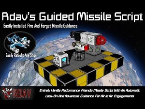 Rdav's Guided Missile Script [Space Engineers]