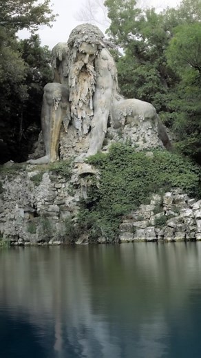 Built over 420 years ago in Florence, Italy, the Appennine Colossus is half man and half mountain. It was created with a brick core encased by a carved stone exterior that rises 35 feet above the water below. There's even a secret room behind his head with a fireplace that blows smoke through his mighty nostrils. From the Appennine Colossus to the Mask of Sorrow, discover more of the world's most incredible statues that most people have never seen before. 👉 Check the comment for more #HiddenWon