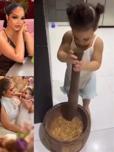 Reality TV star Nengi Rebecca Hampson has shared an adorable video of her daughter, Alani, helping out in the kitchen. The heartwarming clip quickly gained attention online, with fans flooding social media with compliments over the little girl’s cuteness and playful energy. Many followers also praised Nengi for embracing motherhood and sharing beautiful family moments with her supporters online. The video has continued to trend across entertainment blogs and social platforms, drawing reactions f